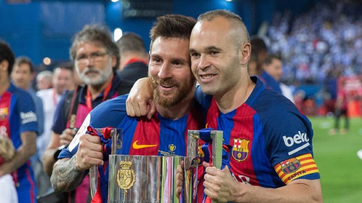 Lionel Messi réagit à la retraite sportive d’Andrés Iniesta