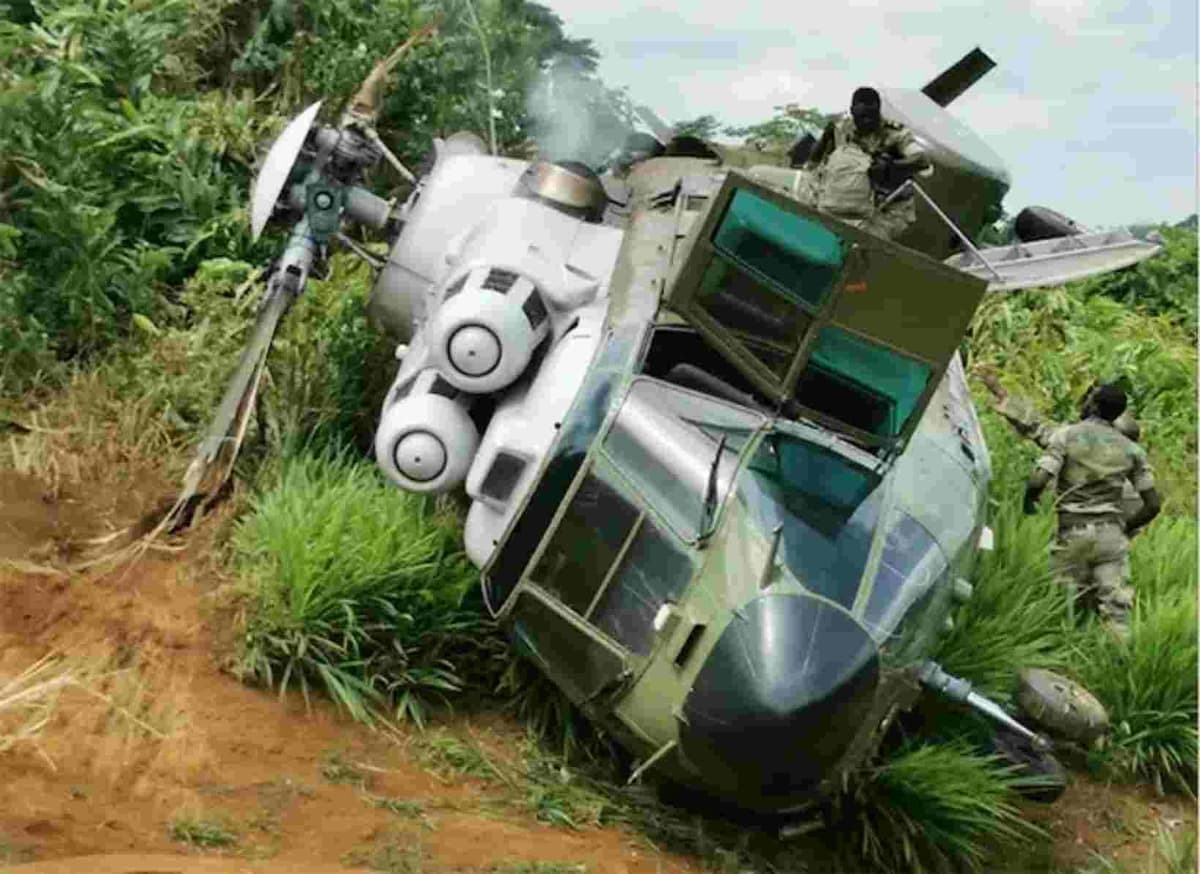 Togo: crash d’un hélicoptère de l’armée dans un camp militaire