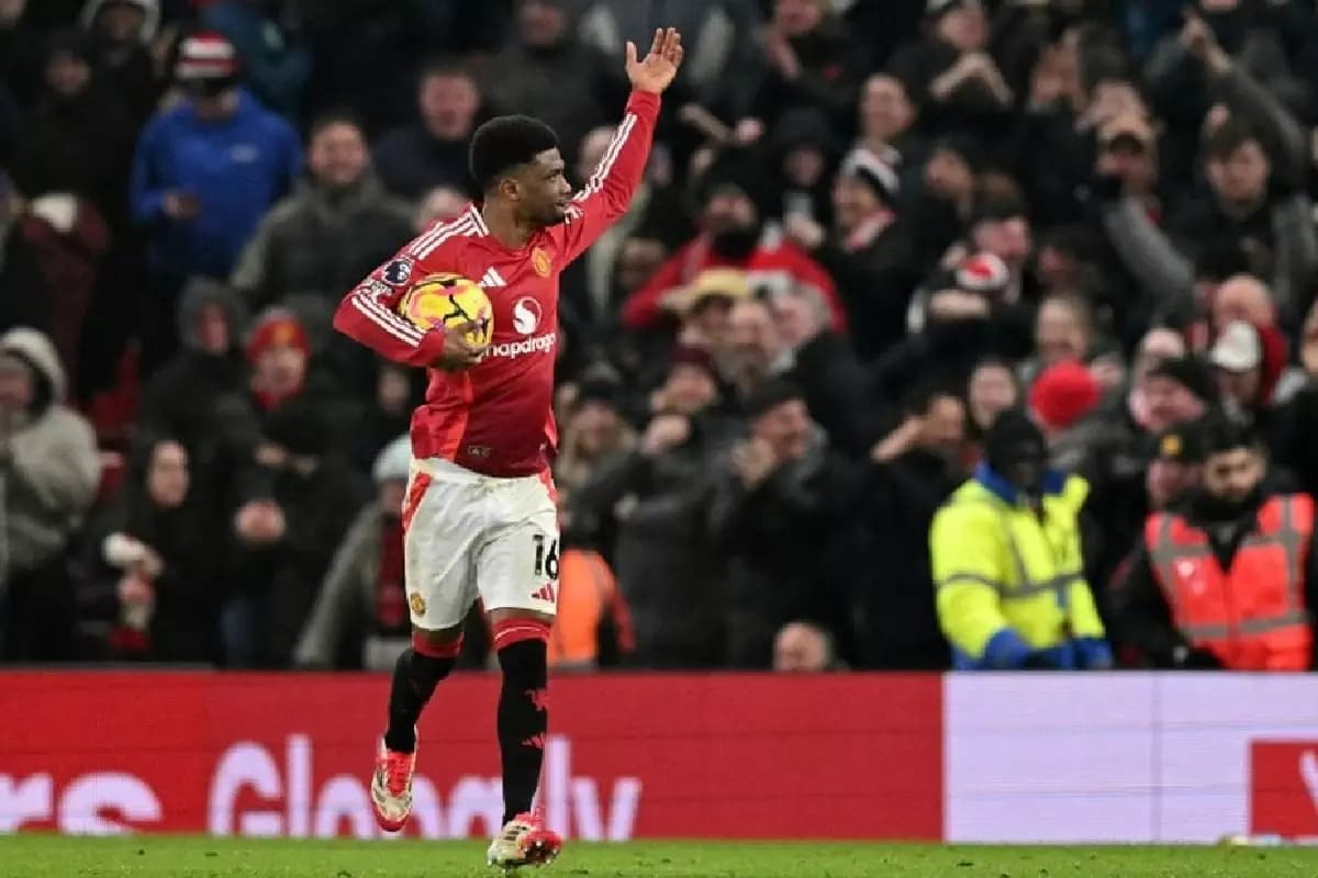 PL: grà¢ce à un triplé, Amad Diallo offre la victoire à Manchester United