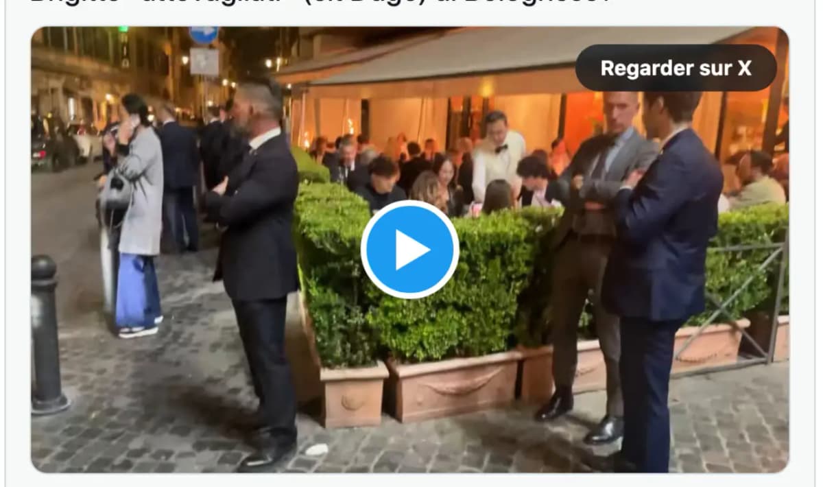 Brigitte et Emmanuel Macron: ce restaurant où ils ont dîné à Rome (vidéo)
