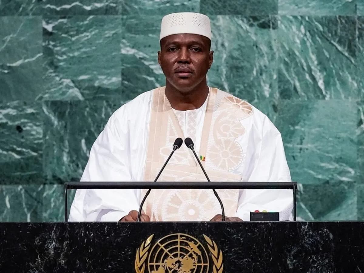 Le Premier ministre malien, Abdoulaye Maïga