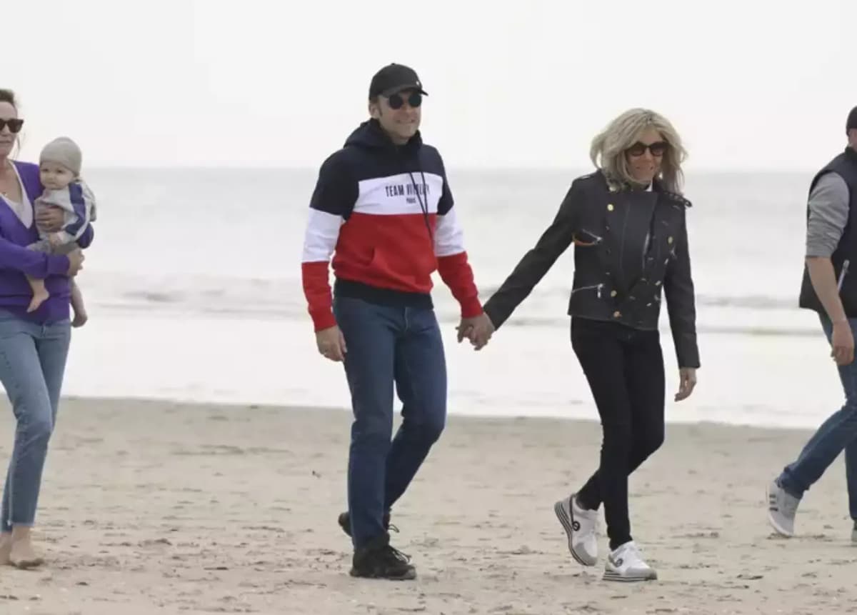 Albanie: Edi Rama accueille Brigitte et Emmanuel Macron en basket