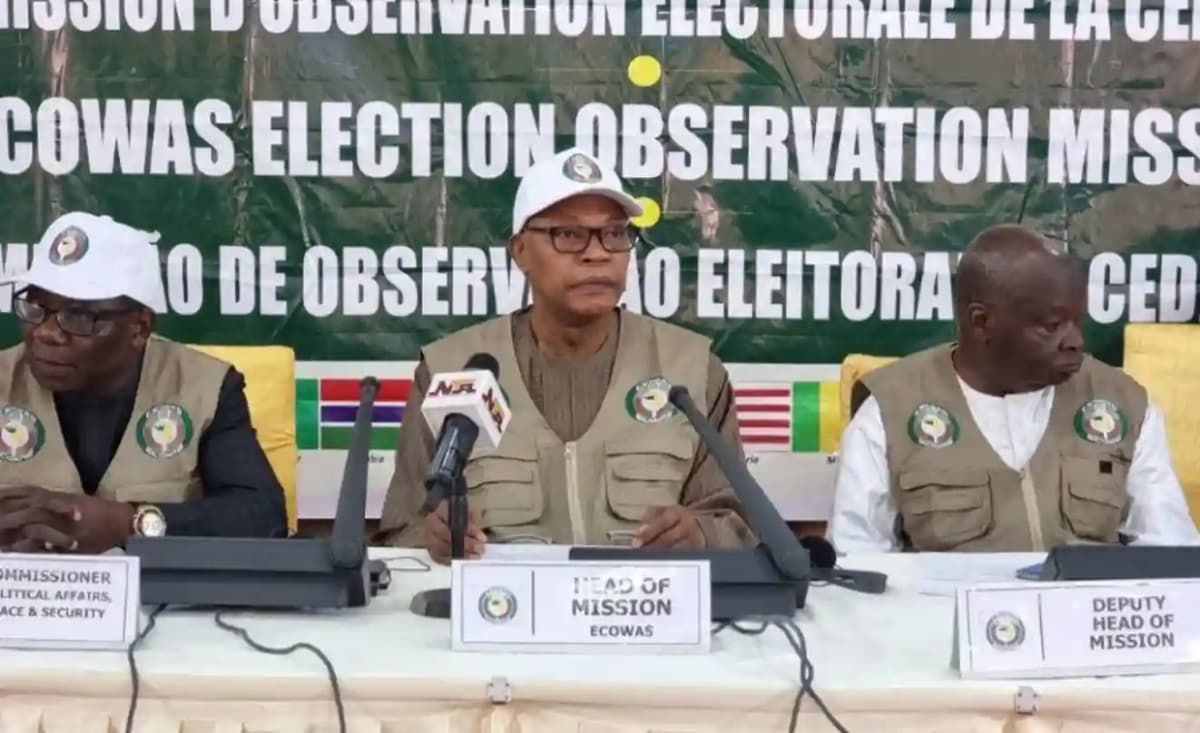 Présidentielle 2025 en Côte d’Ivoire: 187 observateurs en mission pour la CEDEAO