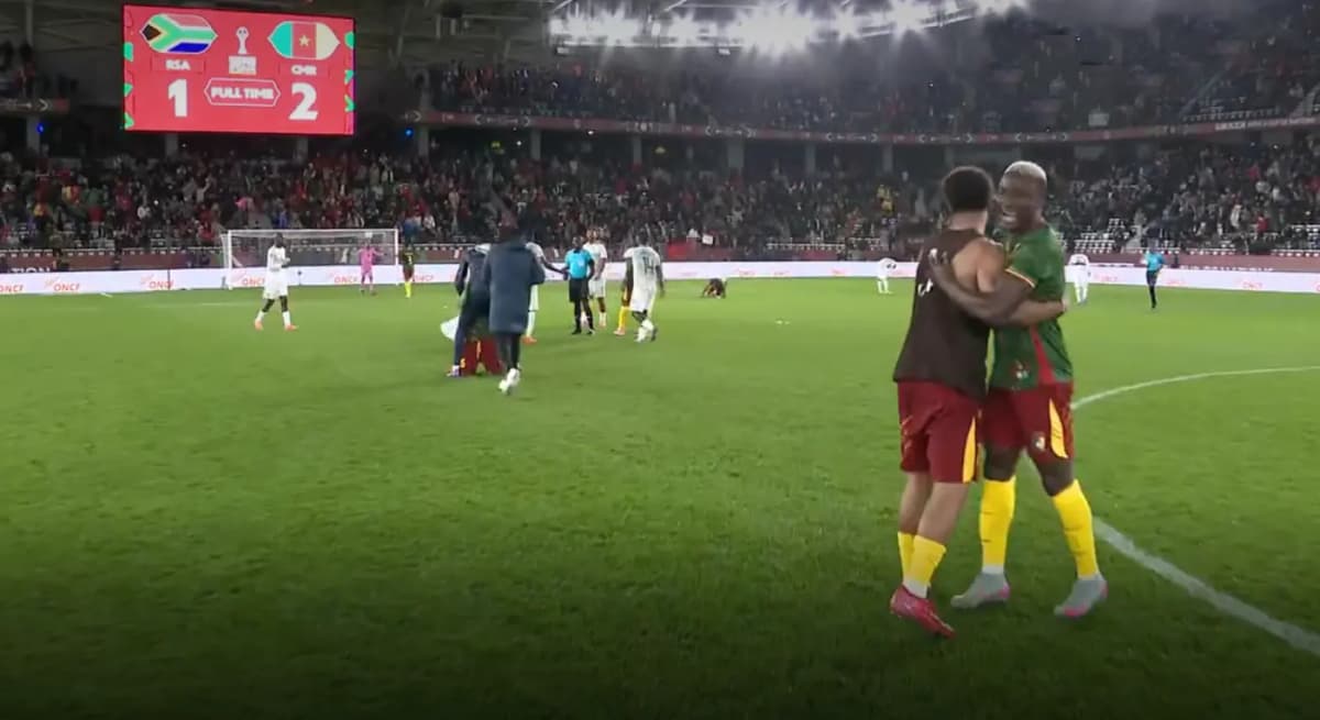 CAN 2025 – Huitièmes de finale : le Cameroun élimine l’Afrique du Sud (2-1)