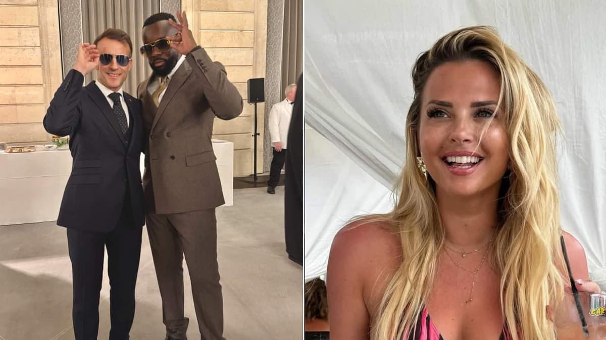 Gims renoue avec Kelly Vedovelli grâce à Emmanuel Macron