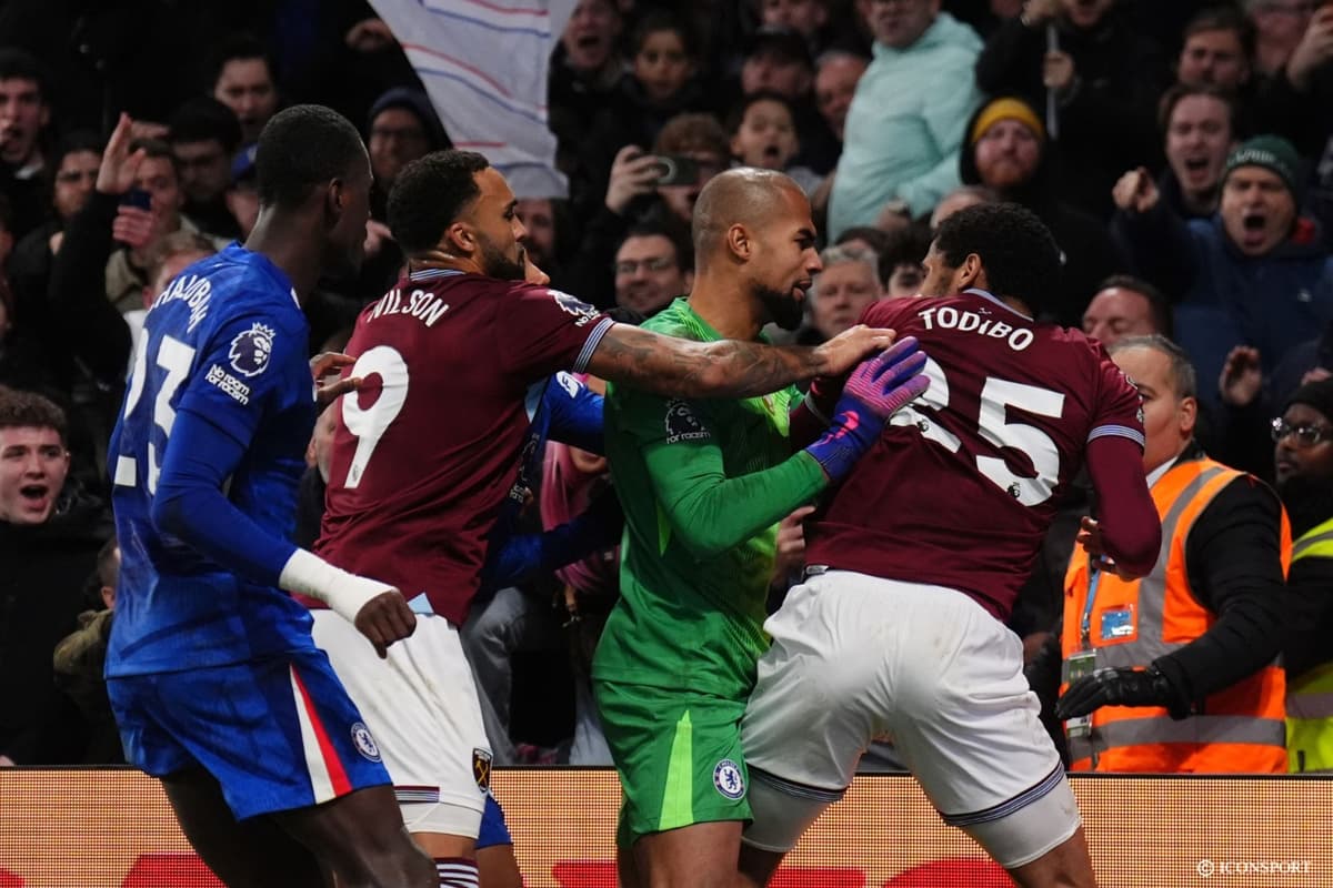 Premier League J24 : altercation entre Chelsea et West Ham à Stamford Bridge
