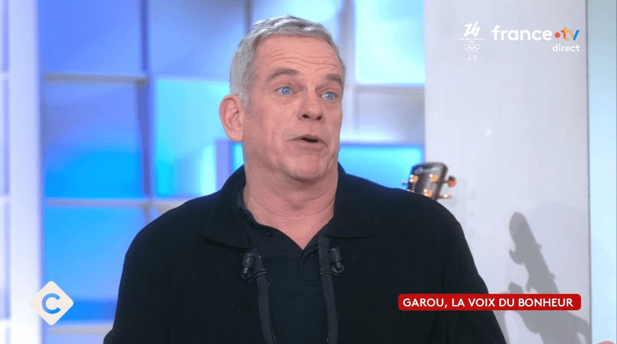 Garou admet parfois mentir
