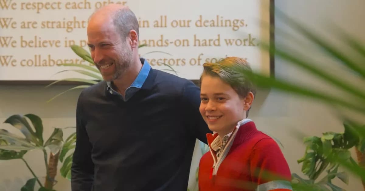 Le prince William propose une solution amusante pour les devoirs du prince George