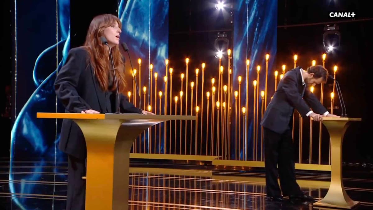 Aux César 2026 Alison Wheeler et Benjamin Lavernhe évoquent le dossier Epstein et un biopic de Jack Lang