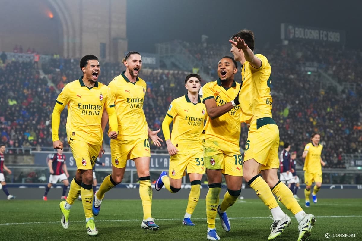 Serie A J23 : l’AC Milan bat Bologne et se rapproche de l’Inter