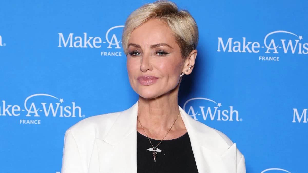 Adriana Karembeu raconte son premier baiser au cinéma avec Gérard Jugnot