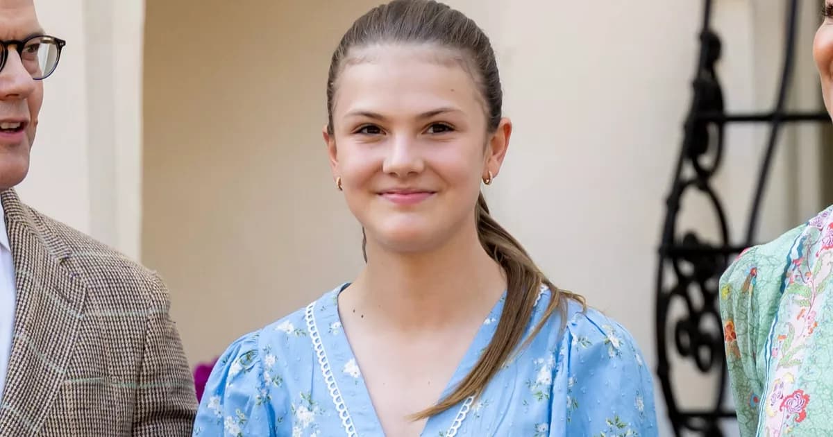 Estelle de Suède complice avec son petit frère Oscar, la princesse a bien grandi