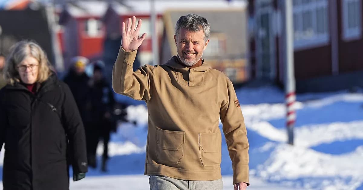 Frederik de Danemark au Groenland : selfies et bains de foule pour défier Donald Trump