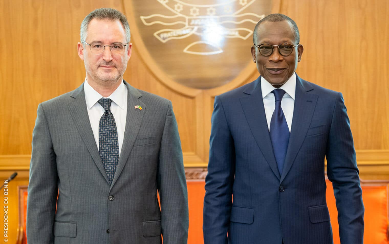 Diplomatie au Bénin: Patrice Talon reçoit les lettres de créances de 2 ambassadeurs