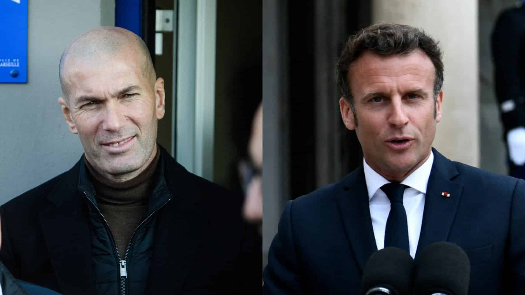 Ligue 1Â : après Kylian Mbappé, Emmanuel Macron pousse pour Zinedine Zidane