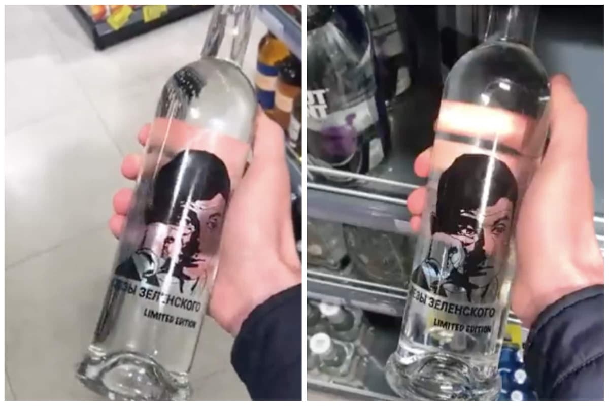 « Larmes de Zelensky », la nouvelle marque de Vodka vendue en Russie (Vidéo)