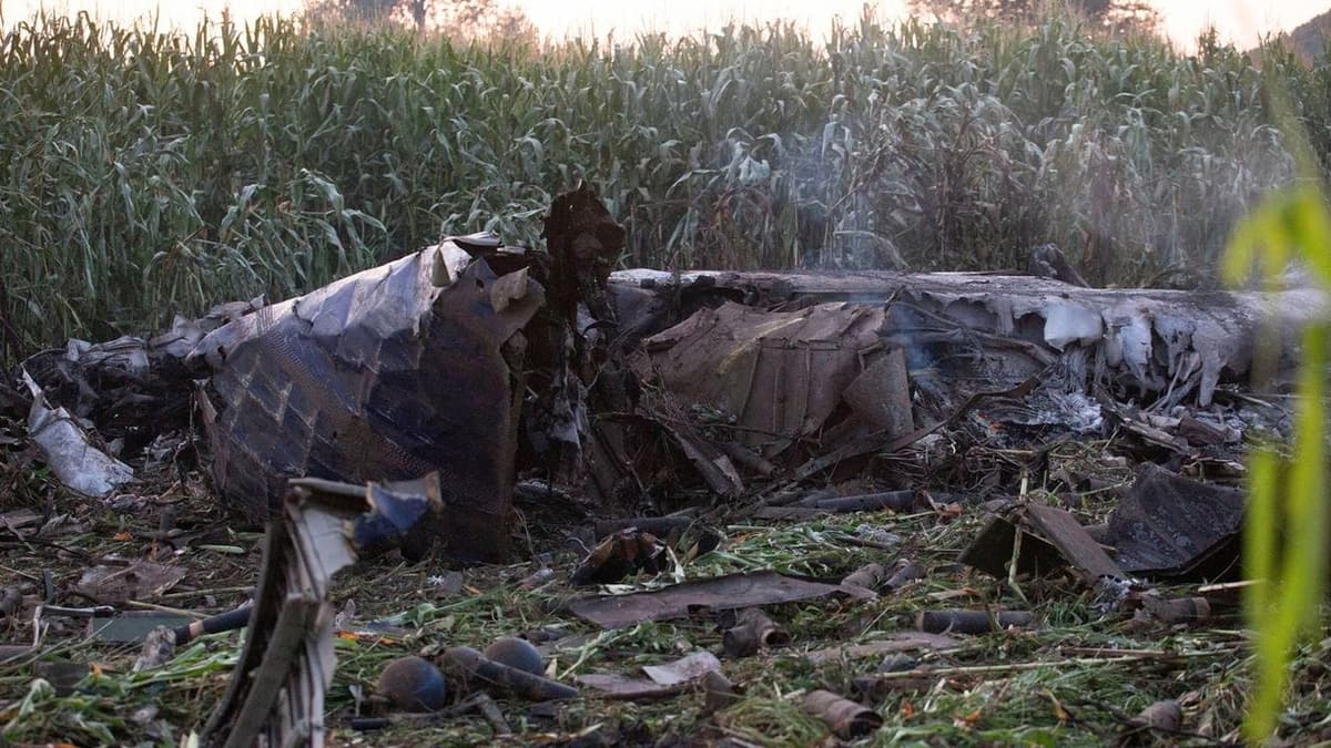 Un avion ukrainien rempli d’armes s’écrase en Grèce
