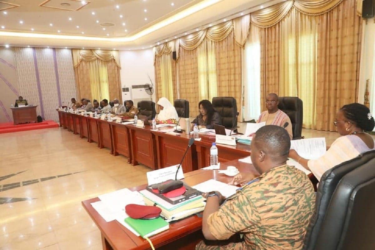 Burkina Faso: compte-rendu du Conseil des ministres du mercredi 06 juillet 2022