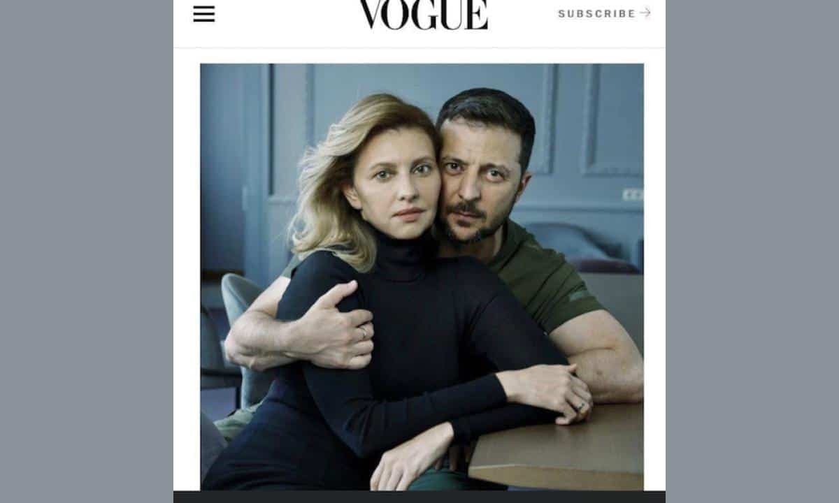 Ukraine: les photos glamours du couple Volodymyr et Olena Zelensky créent la polémique