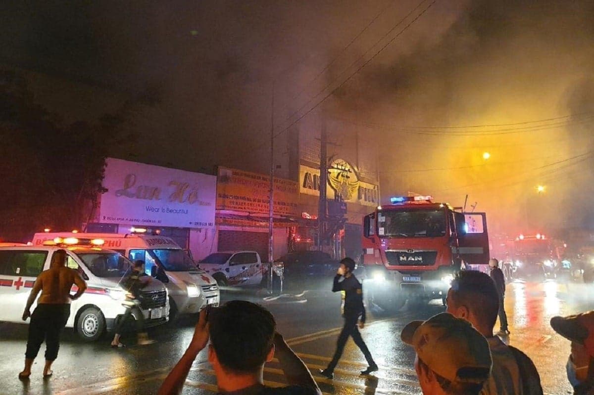 Vietnam: un incendie dans un bar karaoké fait au moins 23 morts et plusieurs blessés