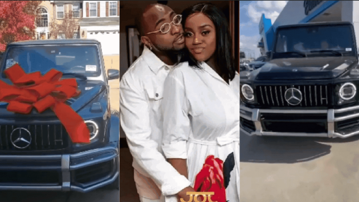 Davido: le chanteur achète une G-Wagon pour Chioma après l’annonce de leur mariage (image)