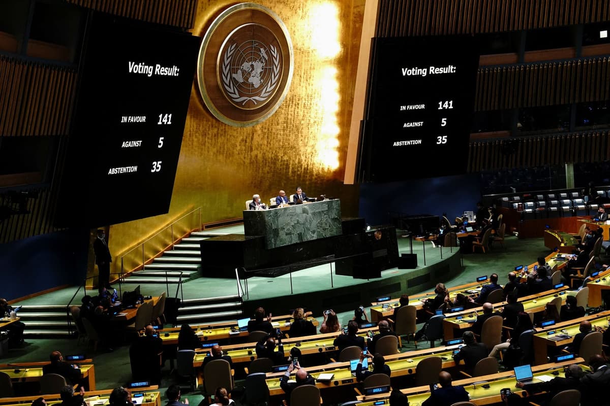 L’Onu adopte une résolution stipulant que la Russie devra dédommager l’Ukraine