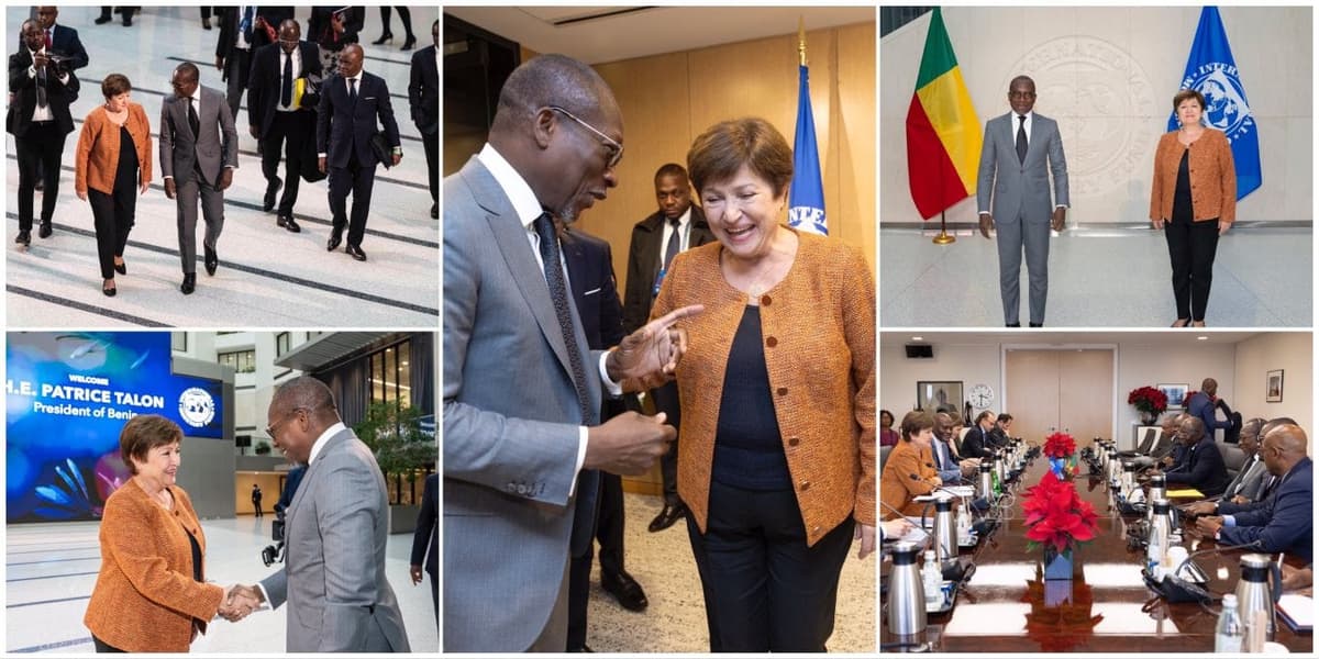 La DG du FMI félicite Patrice Talon pour « son ferme engagement en faveur des réformes »