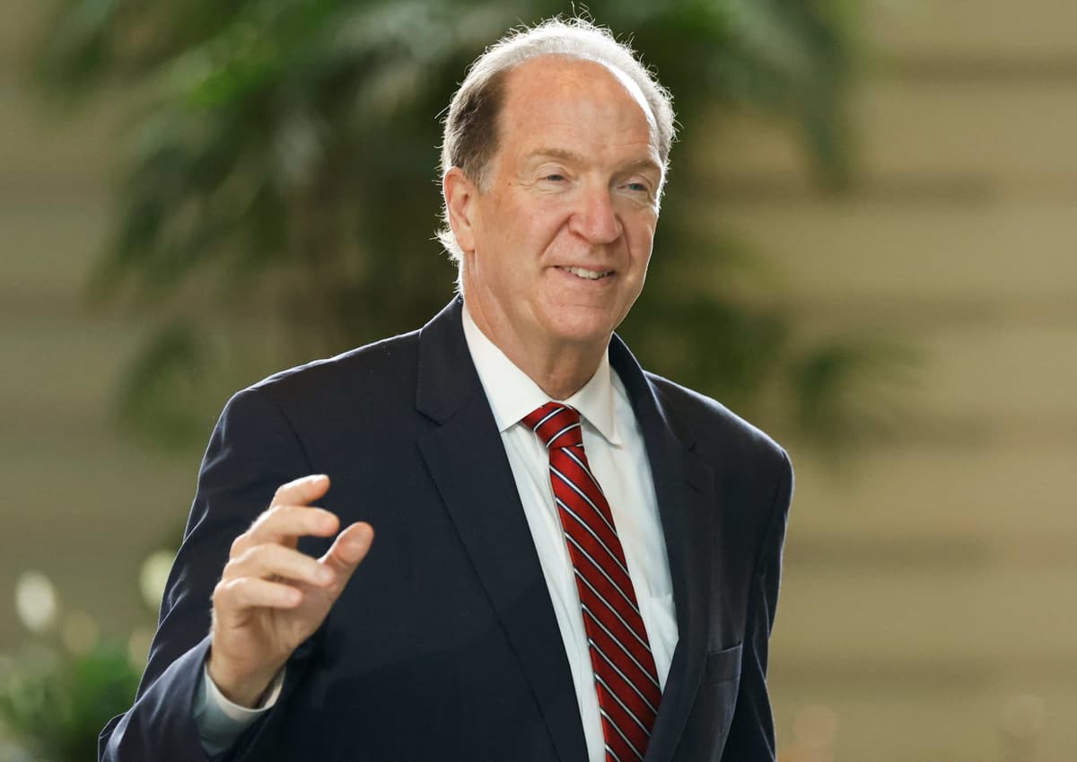 Le président de la Banque mondiale, David Malpass, annonce sa démission