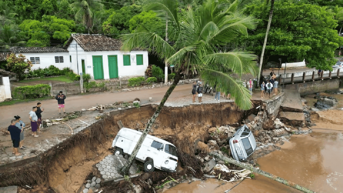 Brésil: une tempête fait au moins 36 morts en plein week-end de Carnaval