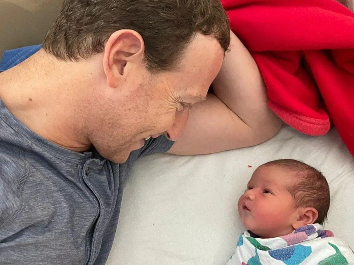 Mark Zuckerberg, et son épouse, Priscilla Chan, accueillent leur troisième fille