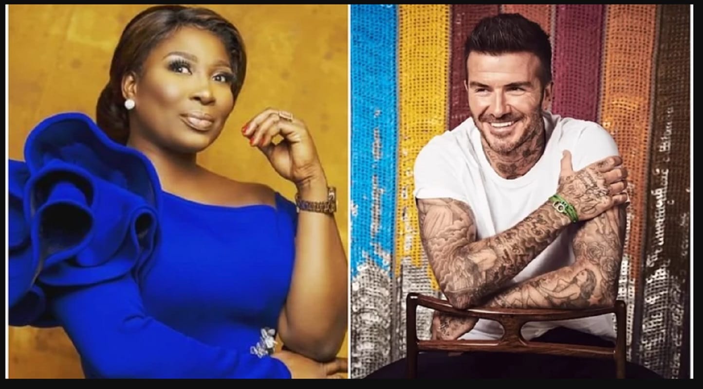« Il est beau et s’habille bien »: la star ghanéenne Gloria Sarfo bave devant David Beckham