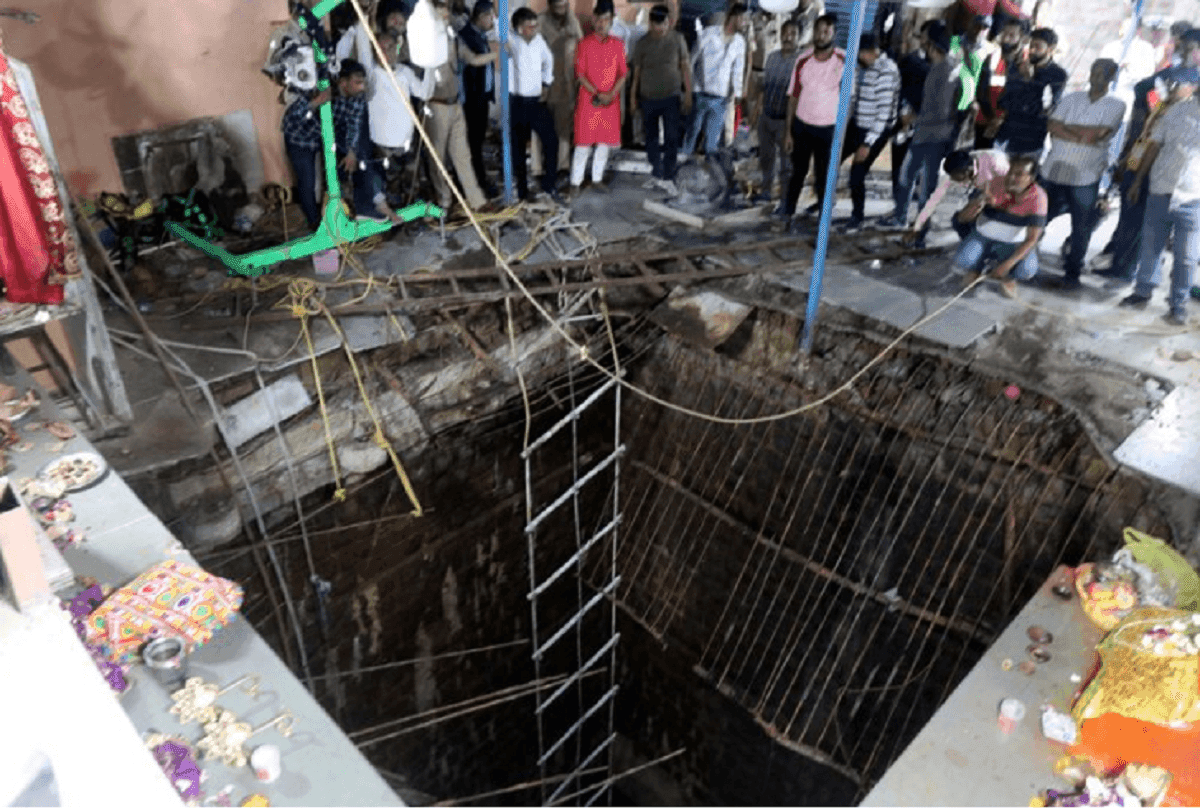 Inde: l’effondrement d’un temple hindou fait au moins 35 morts (image)
