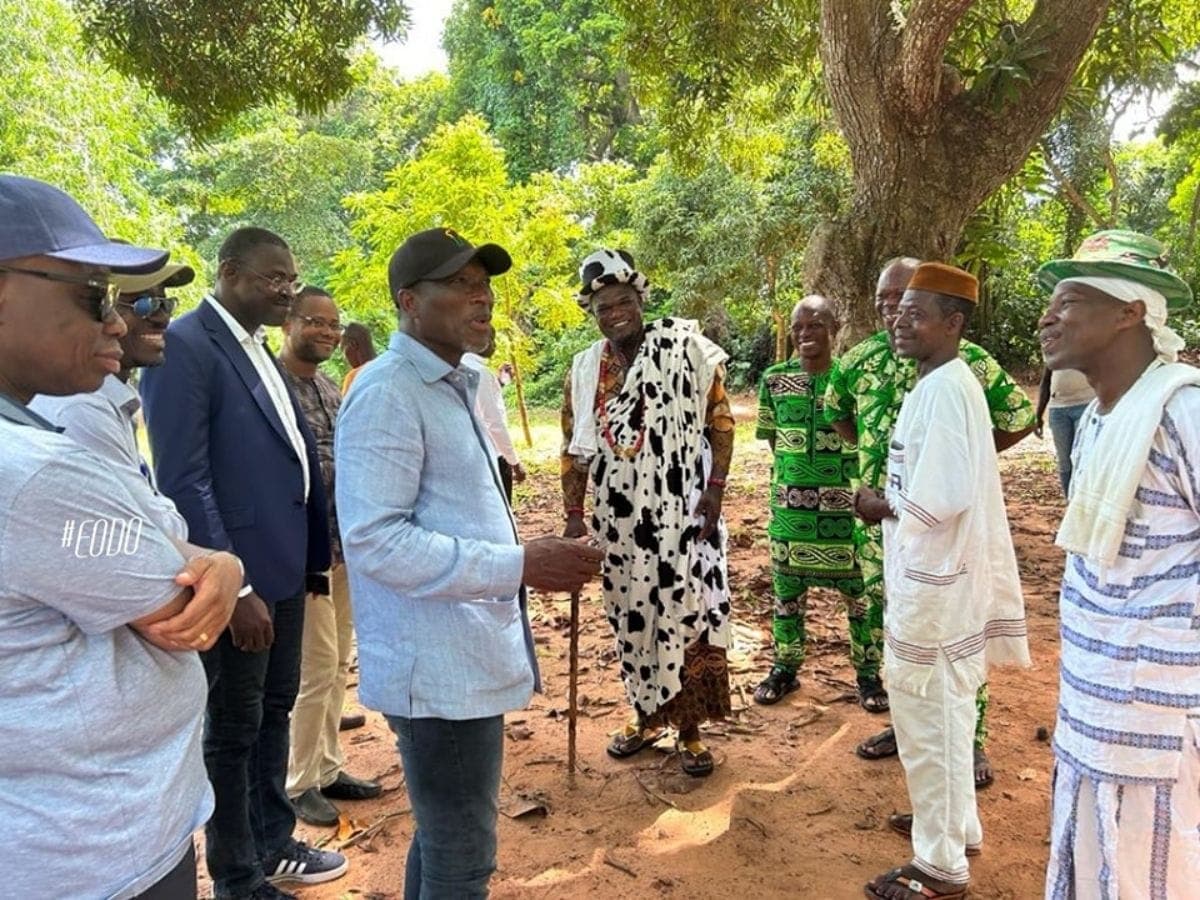 Bénin: Patrice Talon en visite à Ouidah