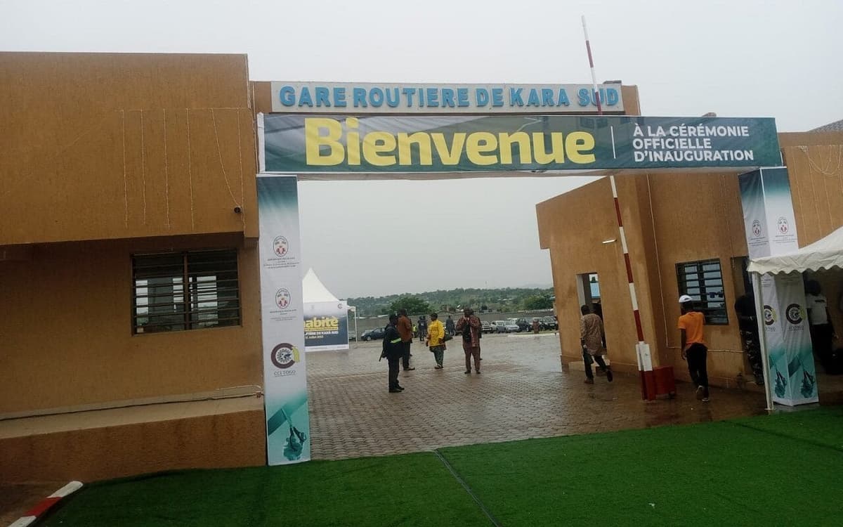 Togo: une gare routière de plus d’un milliard construite à Kara Sud