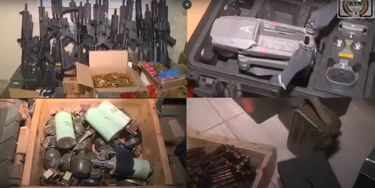 Niger: une importante cache d’arme française découverte à Niamey (vidéo)