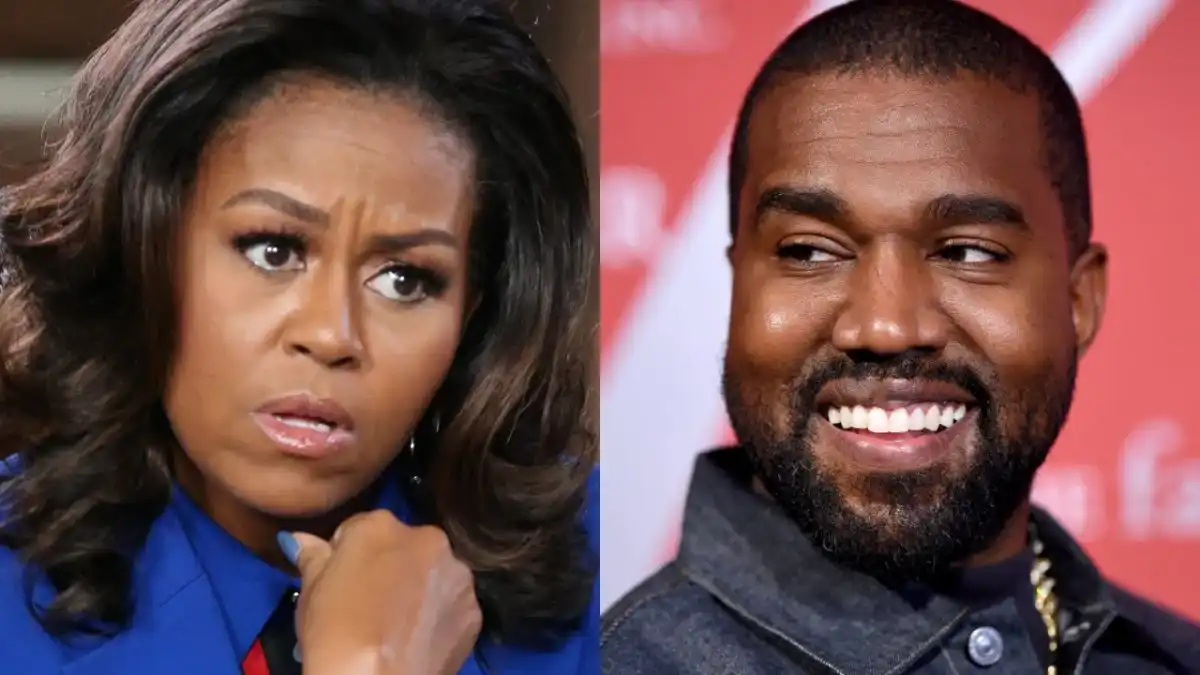« Je dois b*iser la femme du président », Kanye West rêve d’un plan à trois avec Michelle Obama
