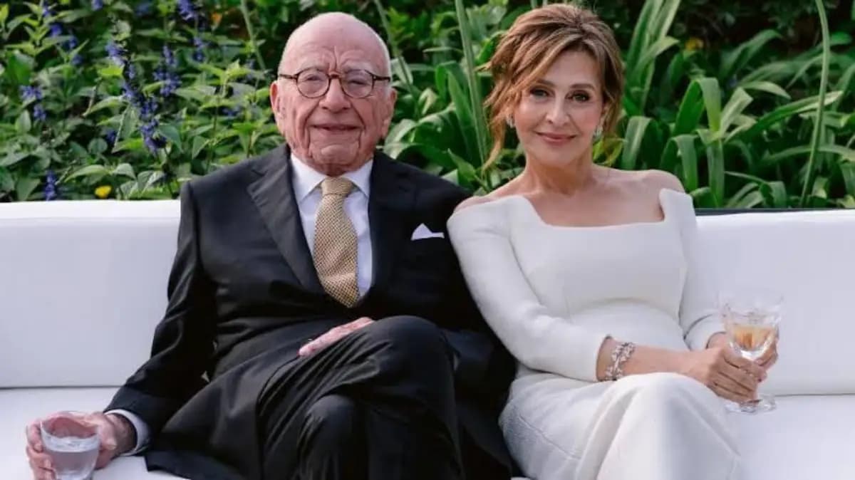 Rupert Murdoch, le magnat des médias, se marie pour la cinquième fois à 93 ans