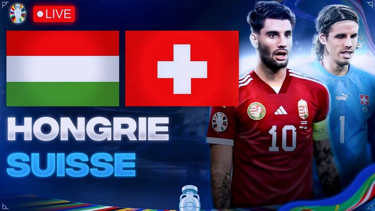 Euro 2024: les compos officielles de Hongrie-Suisse