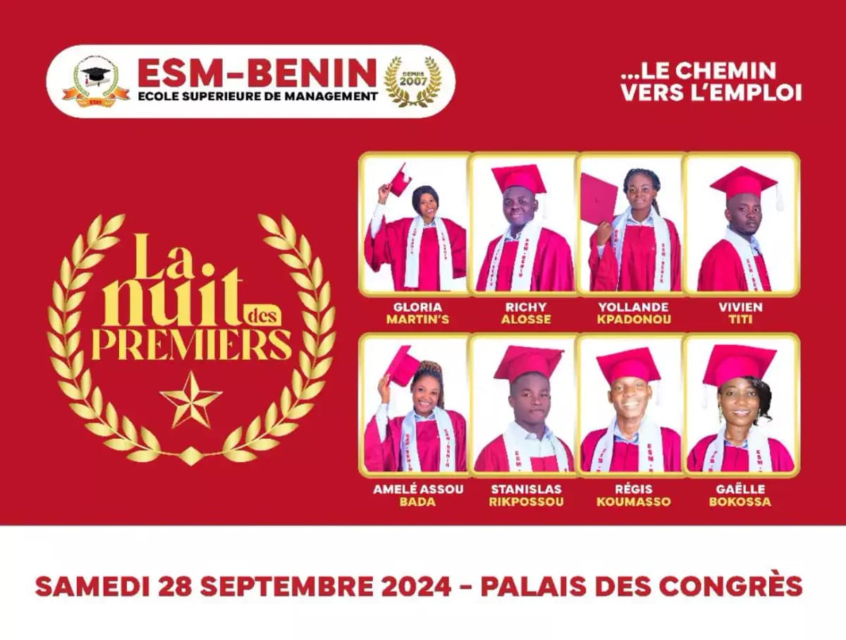 ESM: les Premiers du Bénin à l’examen de Licence honorés le 13 octobre prochain