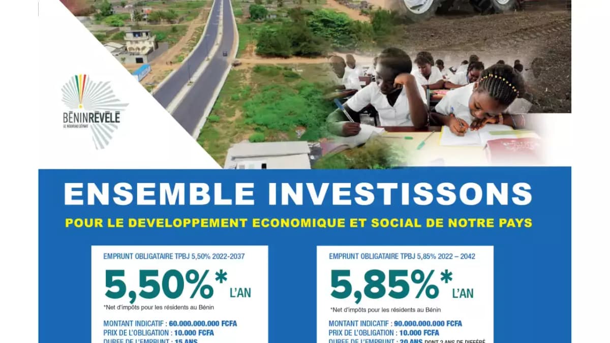 Titres publics: le Bénin a rejeté plus de 320 milliards de FCFA à Dakar et à Abidjan en 2023