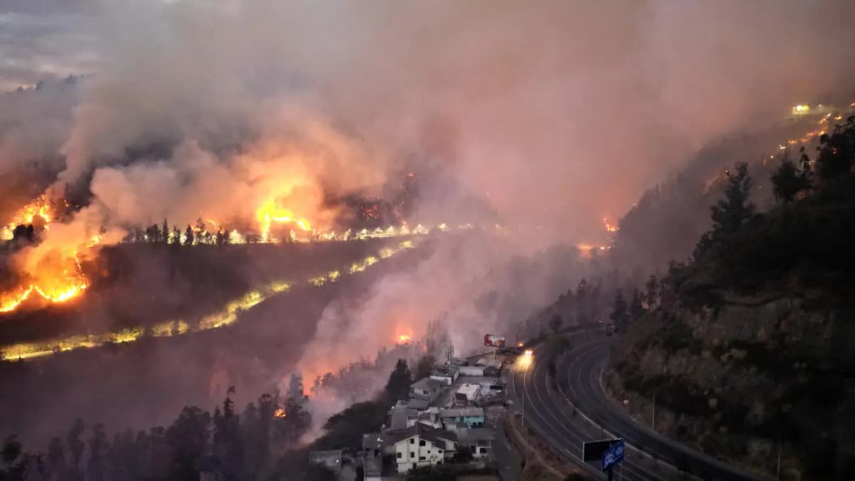 L’Équateur décrète l’état d’urgence nationale face à la sécheresse et aux incendies
