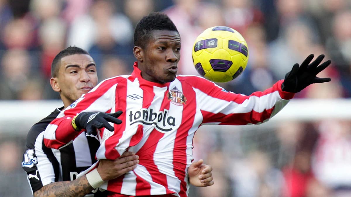 Asamoah Gyan: « la Premier League était un rêve devenu réalité »