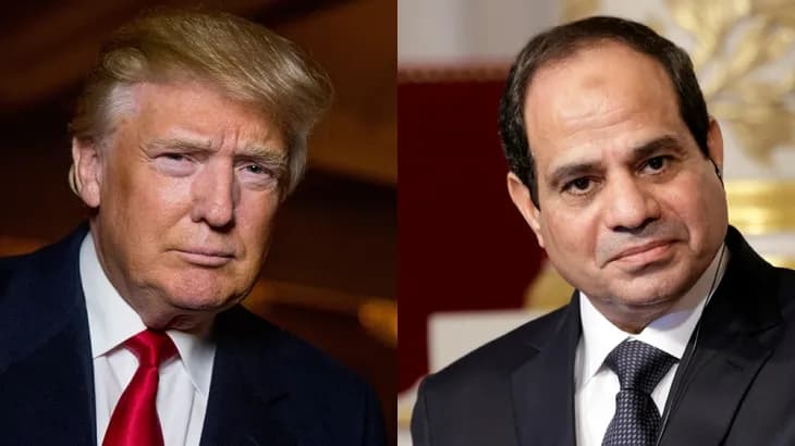 Le président égyptien demande à Donald Trump d’aider à mettre fin à la guerre au Moyen-Orient
