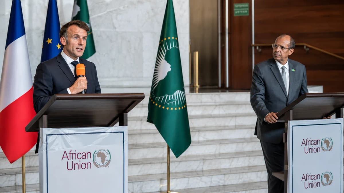 Macron annonce une conférence à Paris pour financer la paix en Afrique