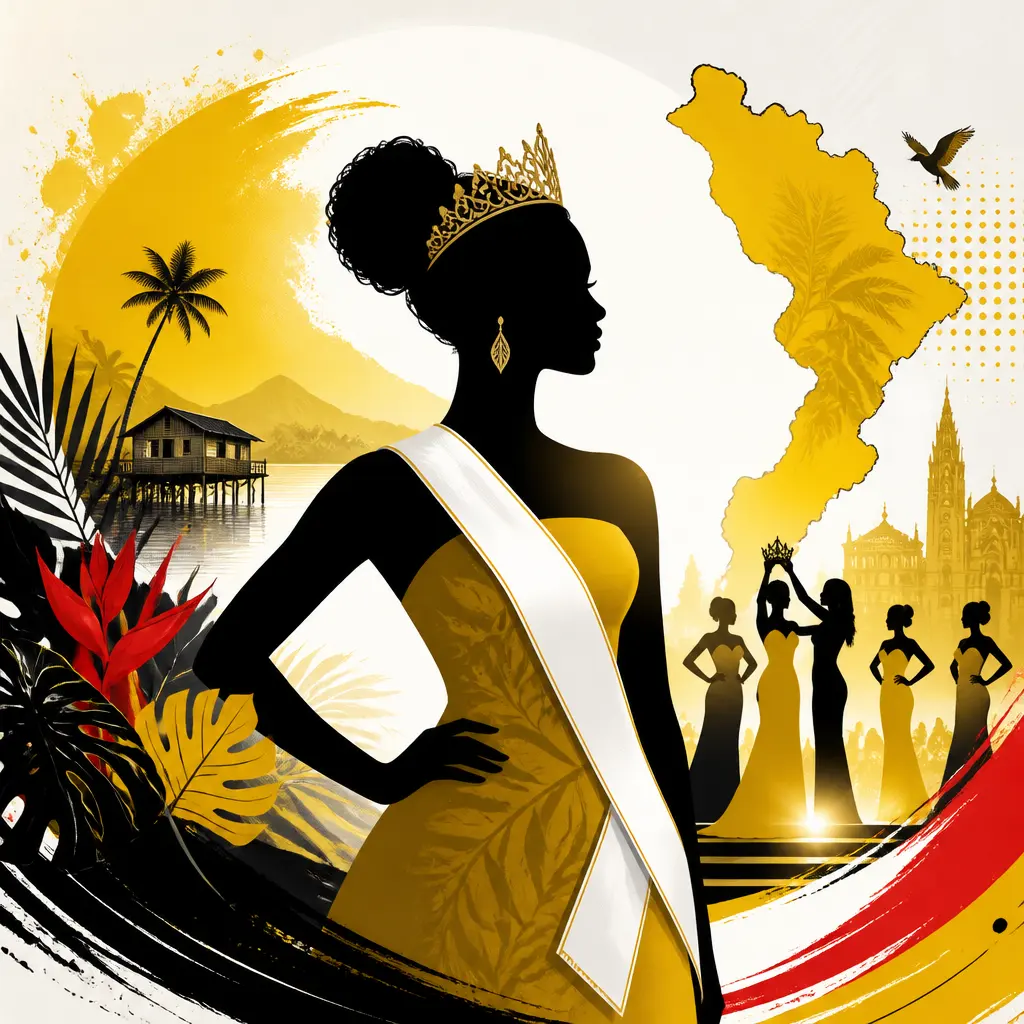 Miss France 2027 : qui est Sandra Justine, la nouvelle Miss Guyane