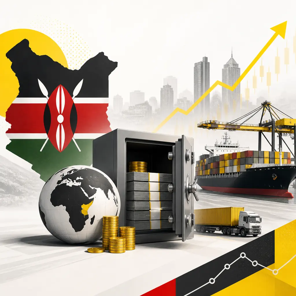 Kenya : les réserves de change atteignent 15,4 milliards de dollars fin juillet 2026