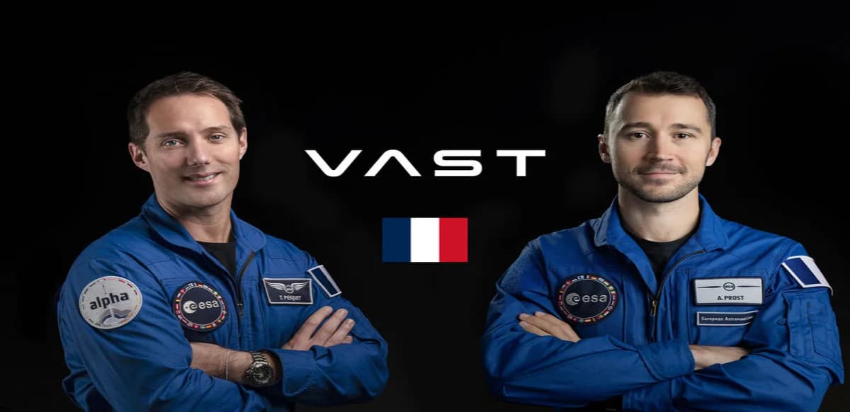 France: Pesquet and Prost will go to space in 2027 for a world first.