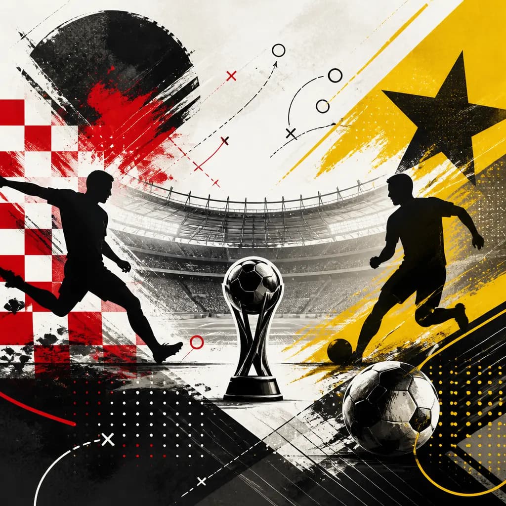 World Cup 2026: Croatia lead Ghana at half-time (1-0)
