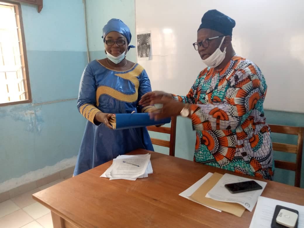 Bénin: Aurélie Déguénon démissionne de son poste de présidente du CNC-OSC