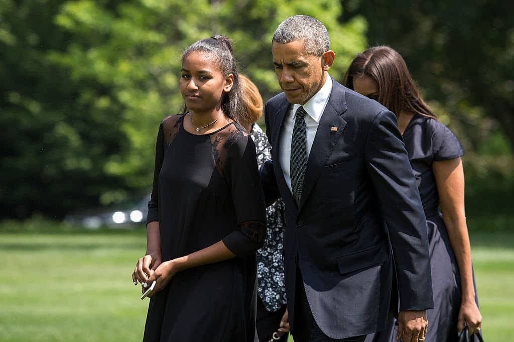 Barack Obama: sa 2e fille Sasha, en couple avec le fils d’un acteur américain (photo)